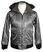 DC Wms Beret Exotex Fur Hooded Ski Jacket Steel