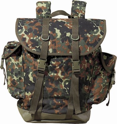 BW-Jägerrucksack flecktarn