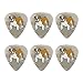 English Bulldog Pet Dog Novelty Guitar Picks Medium Gauge - Set of 6