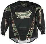 JT Team Men's Paintball Jersey - Woodland Camo