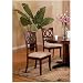 Brown Finish Wooden DINING CHAIRS (1 PAIR SET)