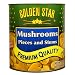 Golden Star Mushrooms Pieces and Stems - 100oz