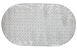 Ginsey Aquatouch Oval Bubble Tub Bath Mat