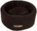 AlphaPooch Siesta Round Fleece Cat Bed, Coco, Medium