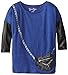 Jessica Simpson Big Girls' Kenzie Graphic T-shirt With Pleather Sleeve