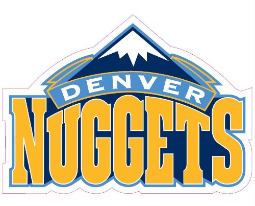 Denver Nuggets Team Auto Window Decal (12 x 10 -inch)