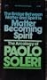 The Bridge between Matter & Spirit Is Matter Becoming Spirit: The Arcology of Paolo Soleri