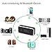 Bluetooth Receiver - Rayway Bluetooth 4.1 Wireless Audio Receiver for Home Stereo System, Headphones, Speakers (3.5mm AUX Car Kit, Hands-Free call, A2DP, Buit-in Microphone, 8 Hours Playtime)