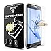 Galaxy S7 Screen Protector, CellBee [Shielding Gladiator]Premium High Definition Shockproof Clear [Tempered Glass] Screen Protector 0.28mm Thickness 2.5D Curved Edge-Retail Packaging-Warranty Applied