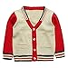 eTree Little Boys' Baby V Collar Cardigan Buttons Cashmere Sweater 1-4 Years