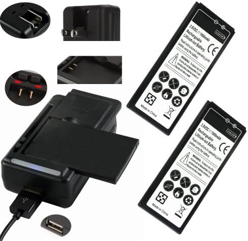 2× New Battery & Universal Charger For Blackberry Z10 BB10 LS1 L-S1
