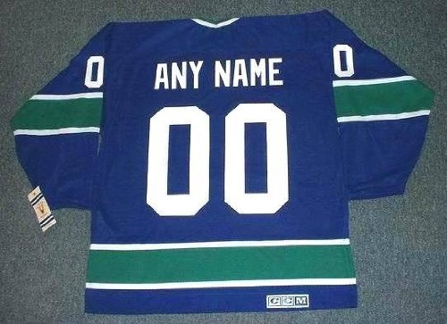 Buy VANCOUVER CANUCKS 1970's CCM Vintage Throwback NHL Hockey Jersey Customized with Any Name &...