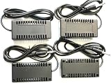 4 New Longer Lasting Ionic Detox Foot Ion Rectangular Steel Plate Arrays!