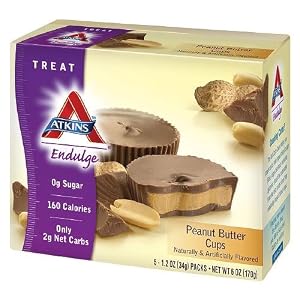 Endulge Bar Chocolate Peanut Butter Cups, 1.20 Ounces