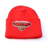 Atlanta Hawks Basic Logo Washed Slouch Adjustable Hat