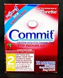 Commit 2mg 72 Lozenges cherry flavor