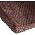 Carters Super Soft Dot Changing Pad Cover, Chocolate (Discontinued by Manufacturer)