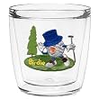 Birdie 12 oz Double-Old-Fashioned Insulated Beverage Tumbler, Clear (Licensed Be the Ball design)
