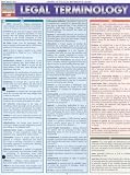 Legal Terminology (Quickstudy: Law)