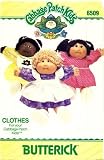 Butterick 6509 Sewing Pattern Cabbage Patch Kids Clothes