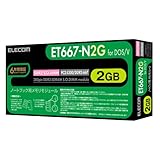 ELECOM  W[ 200pin DDR2-667/PC2-5300 DDR2-SDRAM S.O.DIMM(2GB) ET667-N2G
