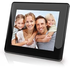 Coby DP843 8-Inch Digital Picture Frame (Black)
