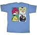 Angry Birds T-Shirt ~ Angry Pop ~ 100% Cotton ~ Mens Shirt