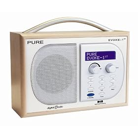 Pure Evoke-1XT - DAB Digital Radio - Cherry
