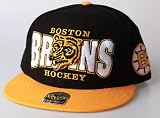 Boston Bruins NHL 47 Brand Vintage Black First Class MVP Snap Back Hat