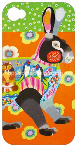 002）『ローリー』（かわばたあきこ）アマゾン限定 iPhone4,4S対応ホワイトケース（social　design　shop）