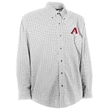 Arizona Diamondbacks Esteem Button Down Dress Shirt (White) - Large