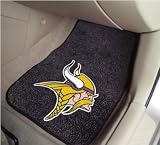 Minnesota Vikings universal fit Carpet 2 Pc Car Floor Mat (Rug)