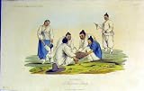 1842 COLOUR PRINT KOORAI JAPANESE FISHERMANS FAMILY