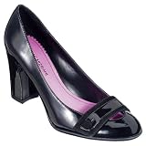Women's Isaac Mizrahi for Target Jasmine Mary Jane Pumps - Black Patent