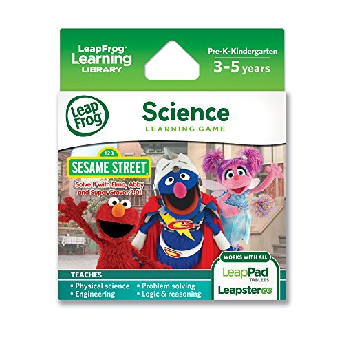 LeapFrog Explorer Sesame Street Solve it with Elmo, Abby and Super Grover 2.0 Learning Game LeapFrog Explorer Sesame Street Solve it with Elmo, Abby and Super Grover 2.0 Learning Game