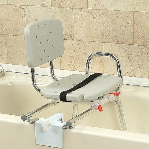 Eagle Health 37762 SnapNSave Sliding Tubmount Transfer Bench with