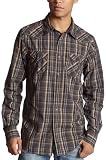 Ben Sherman Men's  Prime  Long Sleeve Woven Shirt,Wild Chestnut,Small