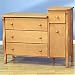 Ellis Nursery Organizer in Honey Finish By Simplicity For Children