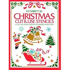 Christmas Cut and Use Stencils (Dover cut & use stencil book series)