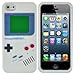 EarlyBirdSavings White Game Boy Style Silicone Soft Case Cover Skin for iPhone 5 5TH 5G