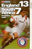 DVD : England 13 South Africa 7