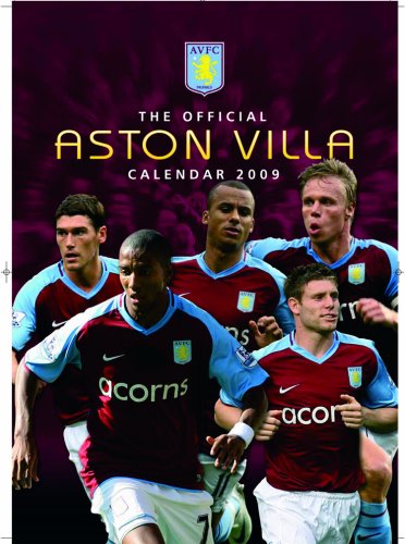 Official Aston Villa Football Club A3 Calendar 2009