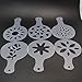 Coffee Stencils Latte Art Cappuccino Plastic Plate Template 22 Designs Decorating Tool + Mesh Shaker