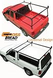 Cross Treads Renegade XT Pickup Truck Rack Black Powder Coat Universal Fit for Compact & Full Size Pickup Trucks (Rack has 27