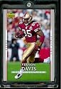 2007 Upper Deck First Edition #84 Vernon Davis San Francisco 49ers Football Card - Mint Condition - In Protective Display Case !
