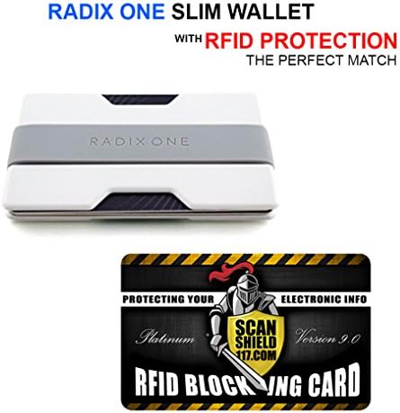Slim Wallet for Men with Money Clip and RFID Protection