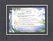 Compilation of Motivational & Inspirational Quotes on The Future - 8 x 10 inches Poem on 11 x 14 inches Double Beveled Matting (Black V Grove)