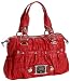 KATHY Van Zeeland Croco Five Satchel,Pepper,one size