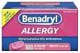 Benadryl Ultratabs, 100-Count Box