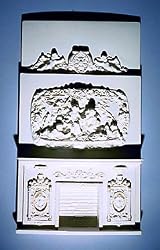 Miniature Baroque Fireplace by Unique Miniatures